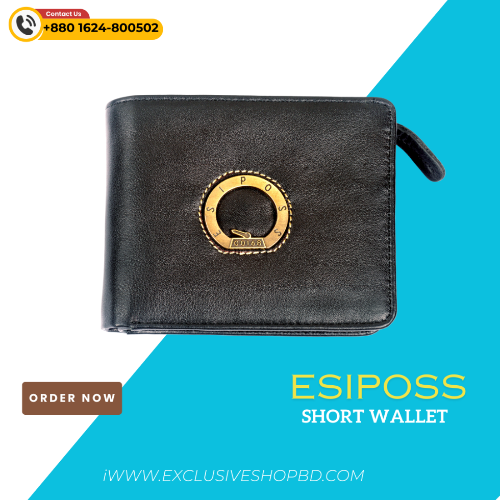 ESIPOSS Short Leather Wallet 01